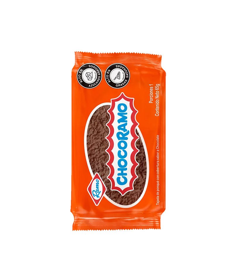 Empaque de ponqué Chocoramo Tajada de 65 g
