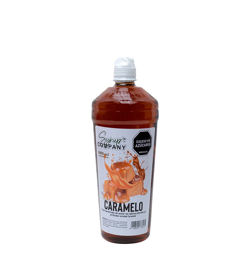 Botella de puré Especial Caramelo Syrup Company de 1 L