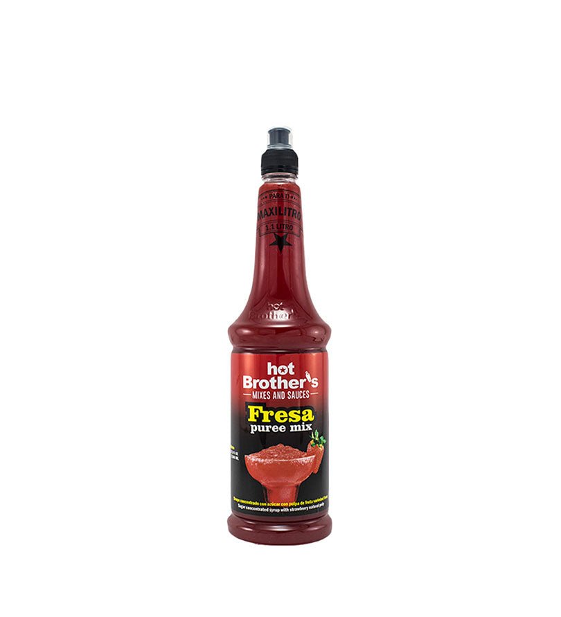 Botella de puré Fresa Mix Hot Brother's de 1 L
