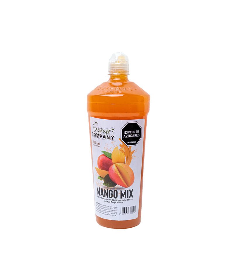Botella de puré Mix Mango Syrup Company de 1 L