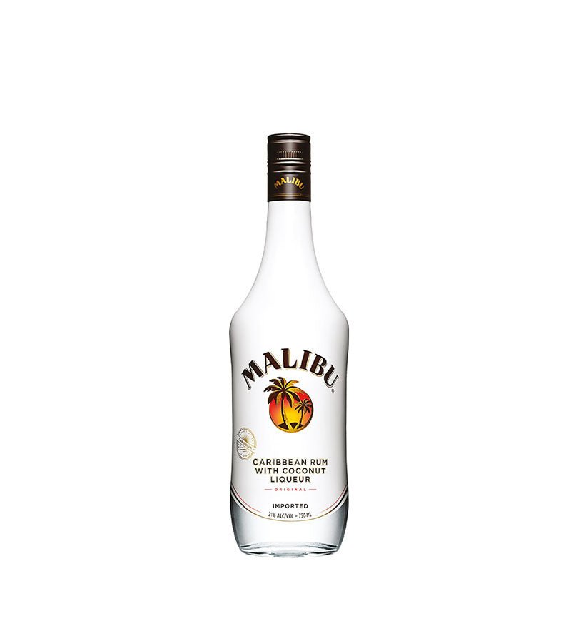 Botella blanca de Malibu Coco de 750 ml