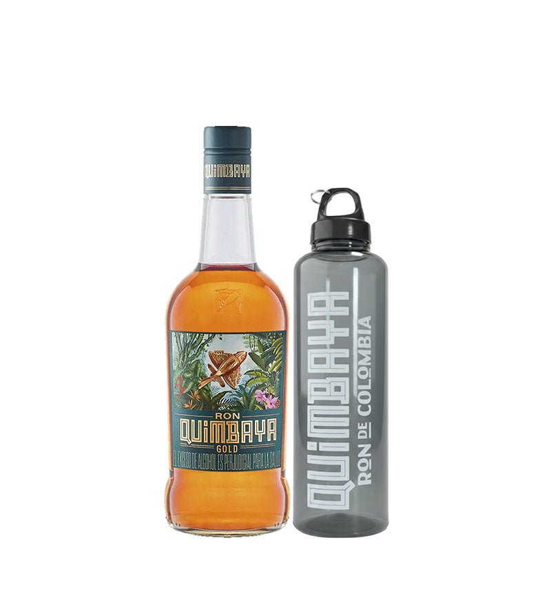 Ron Quimbaya Gold Botella - 700ml - Licores Medellín