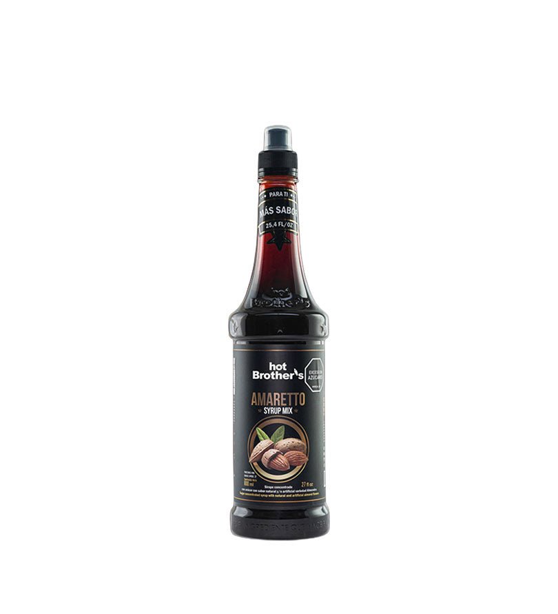 Sirope Amaretto Hot Brother's Botella - 800ml - Licores Medellín