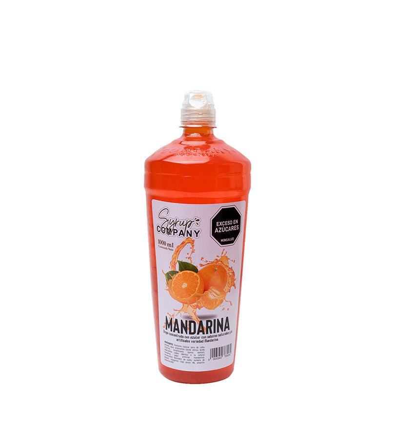 Botella de sirope Mandarina Syrup Company de 1 L