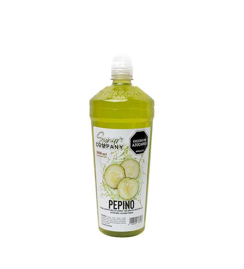 Botella de sirope Pepino Mix Syrup Company de 1 L