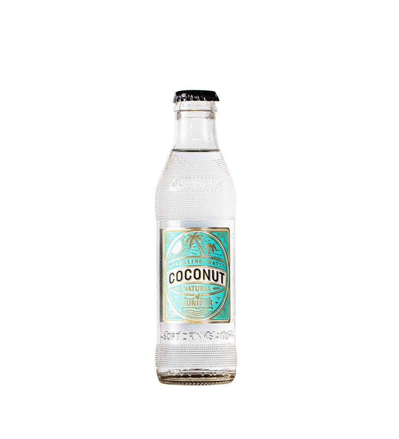 Botella de soda saborizada Coconut Juniper de 200 ml
