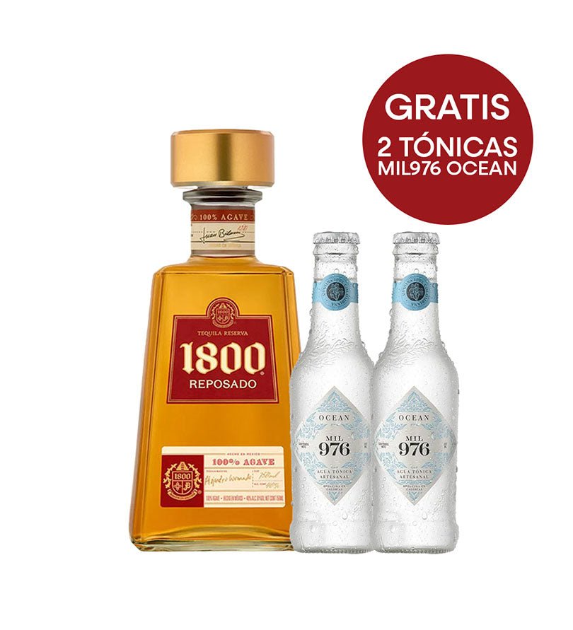 Tequila 1800 Reposado Botella - 700ml - Licores Medellín