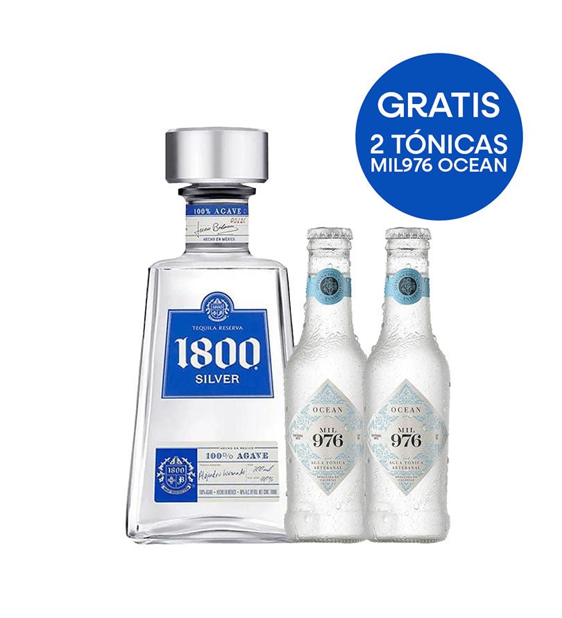 Tequila 1800 Silver Botella - 700ml - Licores Medellín