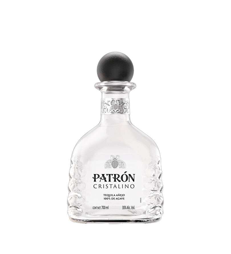 Botella de Tequila Patrón Cristalino de 700 ml