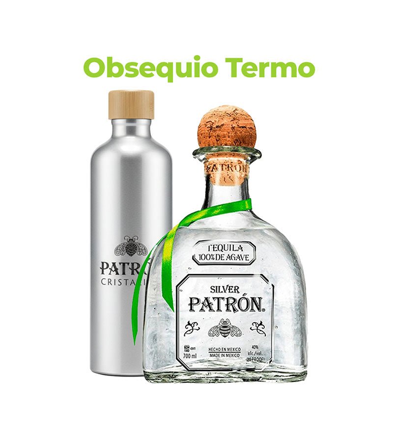Tequila Patrón Silver Botella - 700ml - Licores Medellín