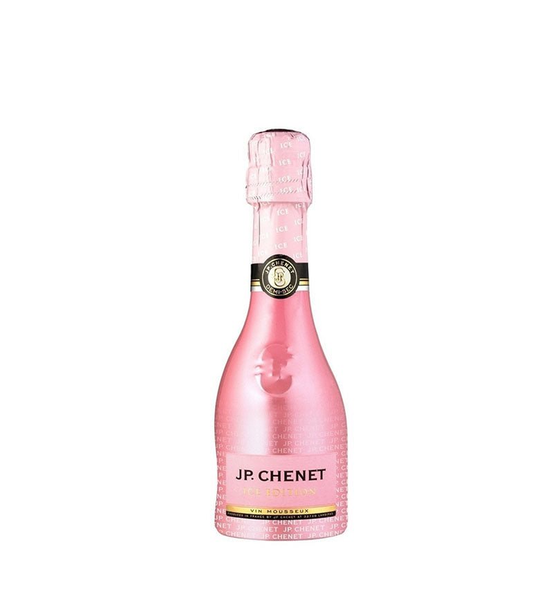Botella pequeña (piba) de vino espumoso JP. Chenet Ice Edition Rosé de 200 ml