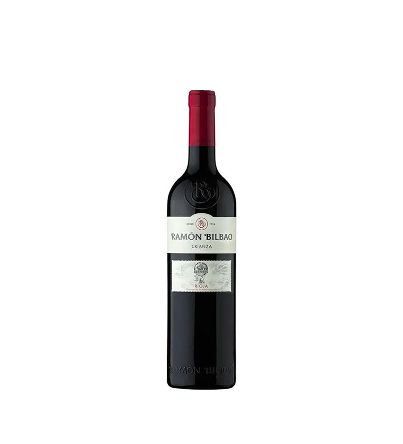 Botella de Vino Tinto Ramón Bilbao Crianza de 750 ml