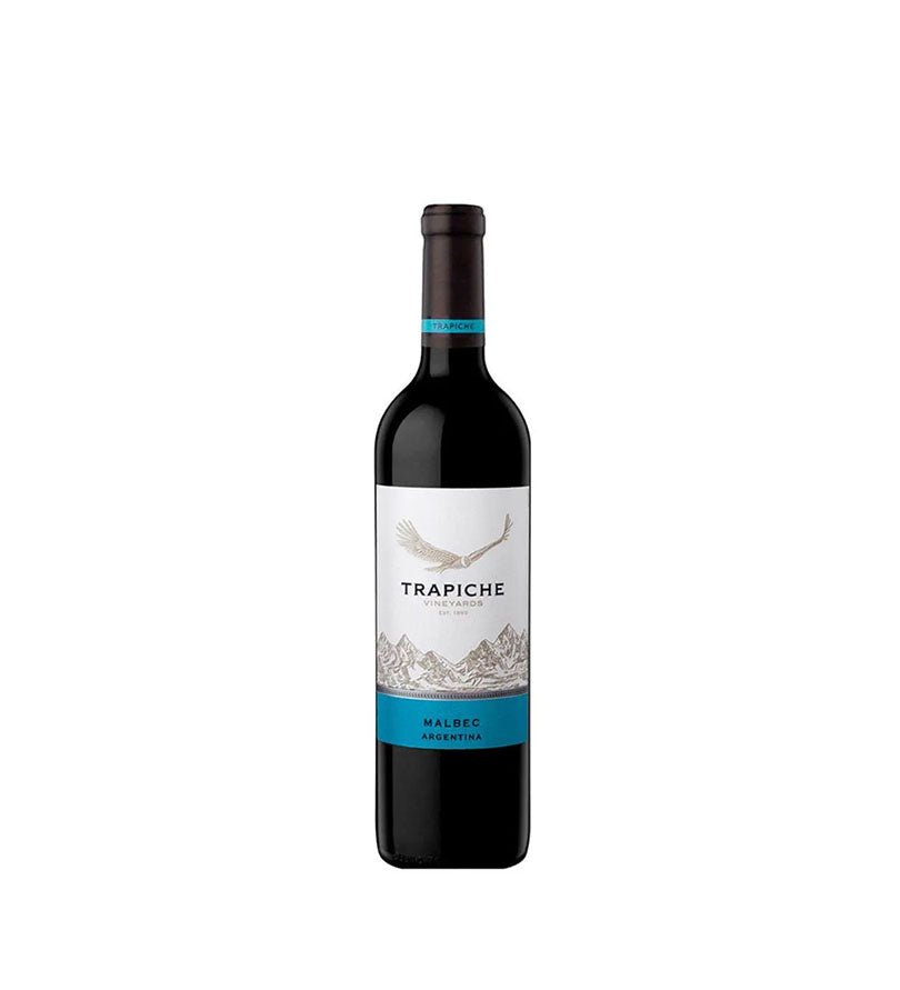 Botella de Vino Tinto Trapiche Fino Malbec de 750 ml