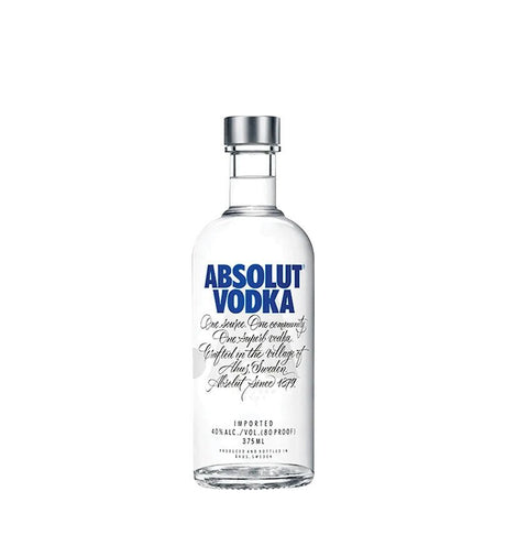 Vodka Absolut Media - 350ml - Licores Medellín