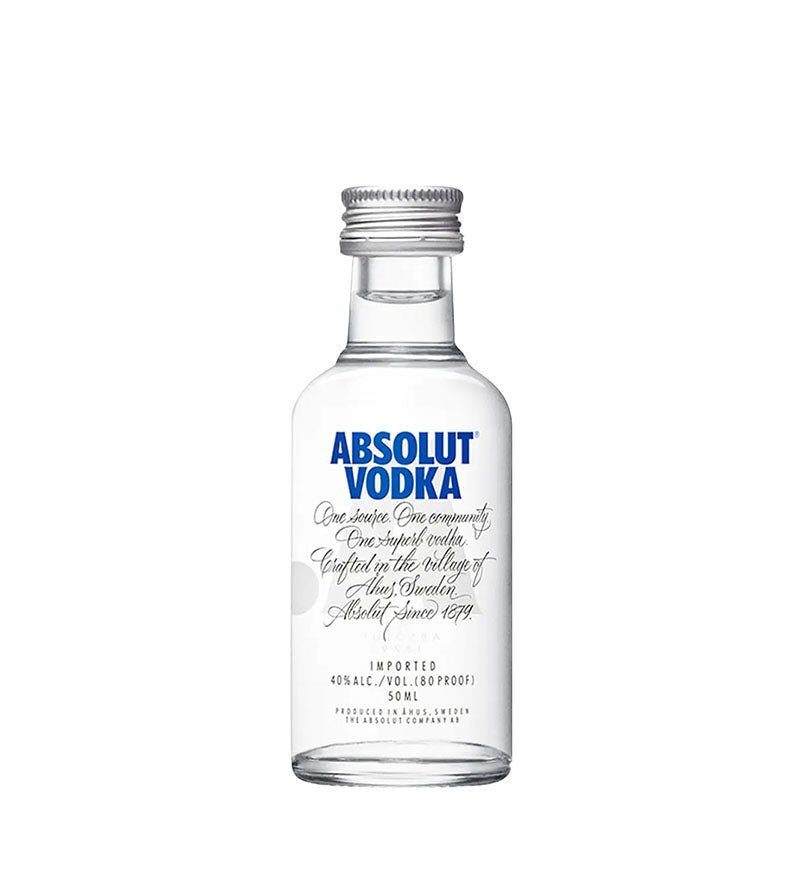 Vodka Absolut Miniatura - 50ml - Licores Medellín
