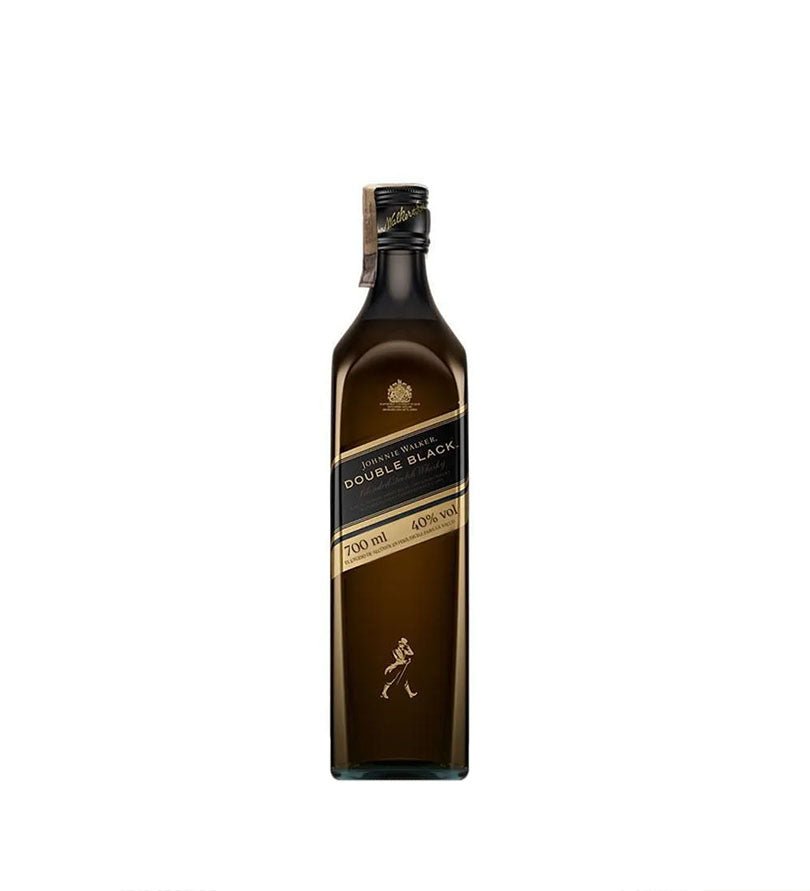 Botella oscura de Whisky Johnnie Walker Double Black de 700 ml