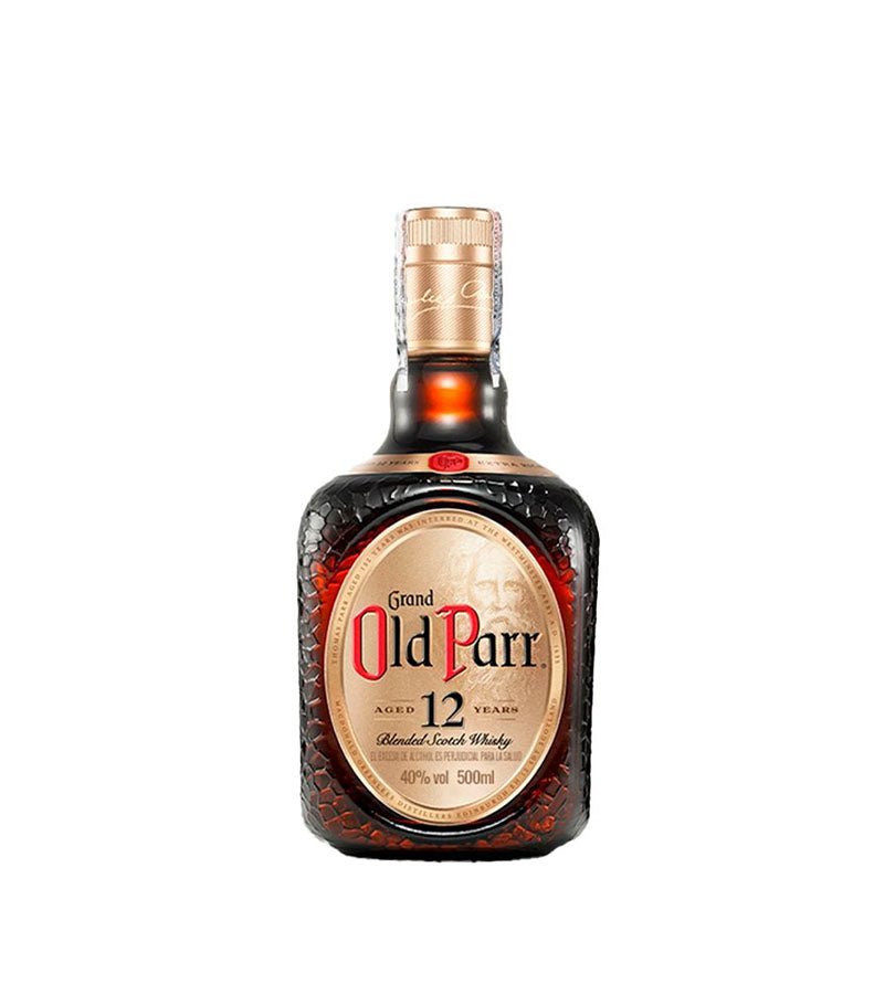 Media botella de Whisky Old Parr 12 Años de 500 ml