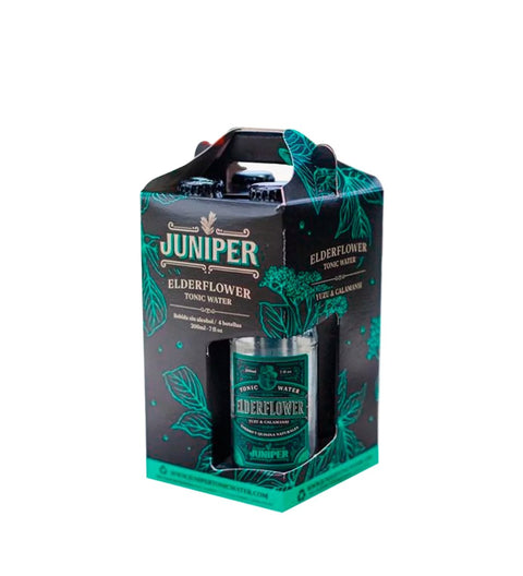 4 Pack Agua Tónica Elderflower Juniper - 200cc