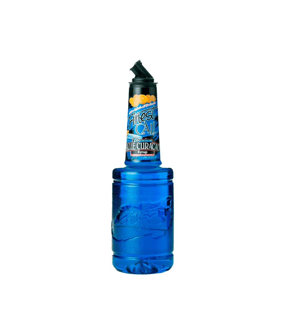 Botella de aperitivo Curacao Blue Finest Call de 1 L
