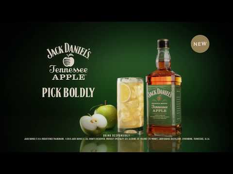 Video de presentación de Whiskey Jack Daniel's Apple Botella 700 ml