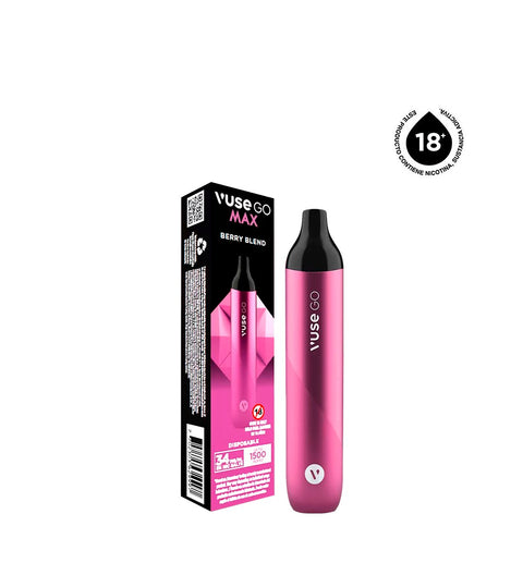 Vaper Desechable Vuse Go Max Berry Blend Ice - 1500 Puff