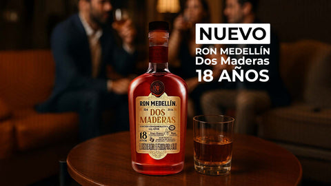 Ron Medellín Dos Maderas 18 años, el tributo líquido a los 105 años de maestría antioqueña