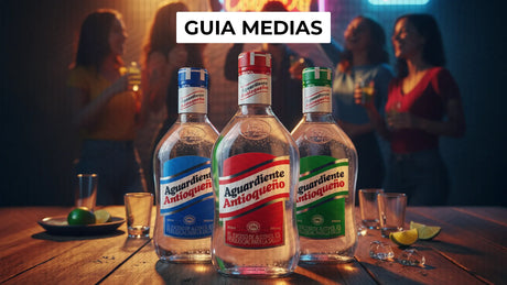 Media de aguardiente en Medellín: guía completa de marcas, precios y tipos (2026)