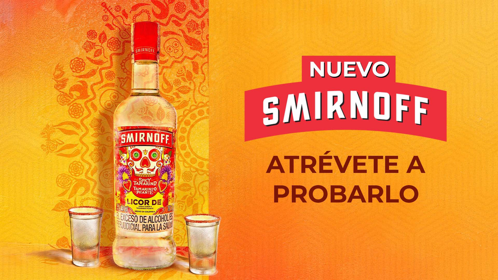 Vodka Smirnoff Spicy Tamarindo