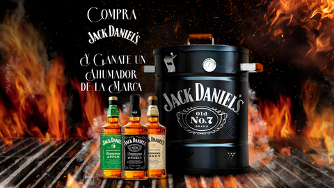 Gánate un Barril Ahumador con Jack Daniel's - Licores Medellín