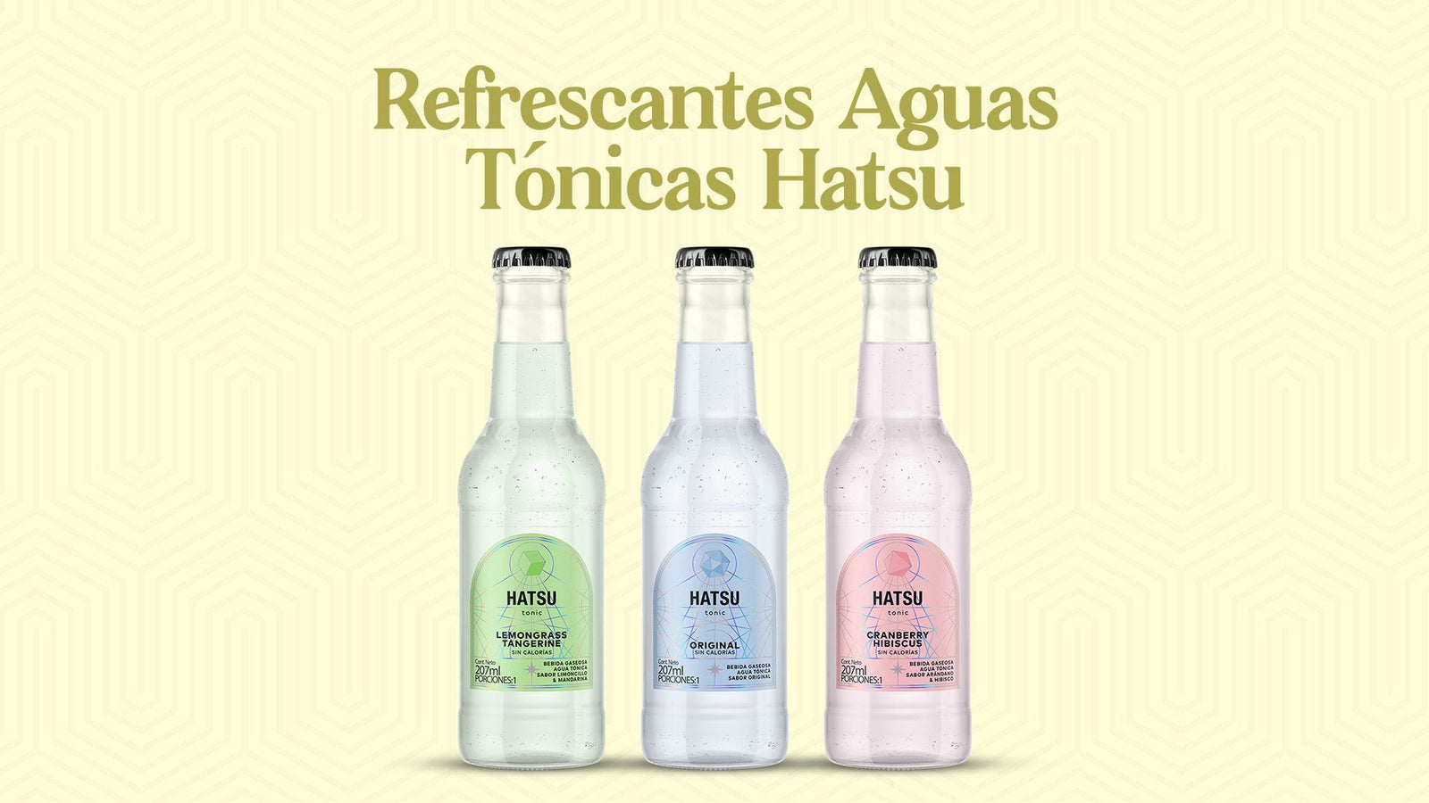 Descubre las Refrescantes Aguas Tónicas Hatsu - Licores Medellín