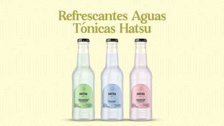 Descubre las Refrescantes Aguas Tónicas Hatsu - Licores Medellín