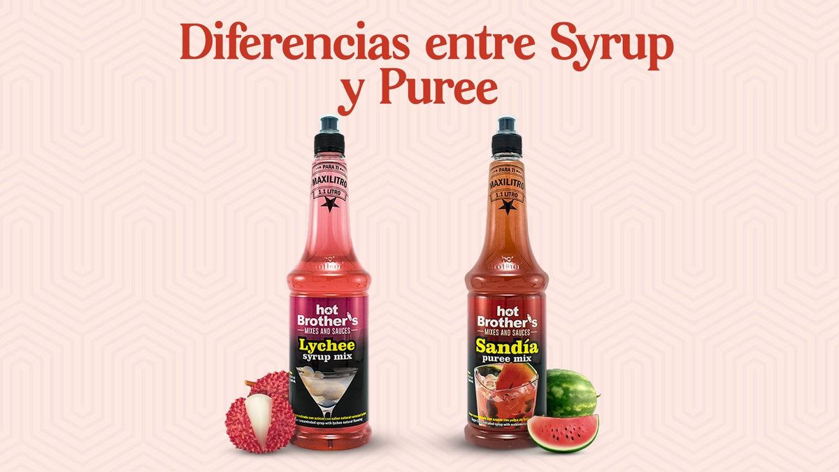 Differences between syrups and purees in cocktails – Licores Medellín