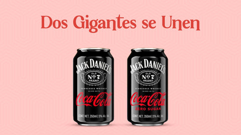 Dos Gigantes se Unen: Coca-Cola y Jack Daniel's Lanzan su Cóctel en Lata - Licores Medellín