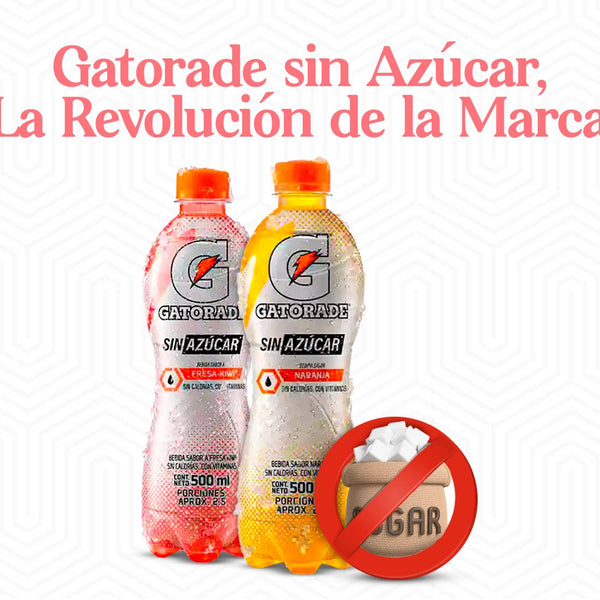Gatorade Sin Azúcar, la revolución de la marca experta en hidratación. –  Licores Medellín