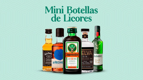 Mini botellas de Licores, Ideales para Regalar, Coleccionar y Decorar - Licores Medellín