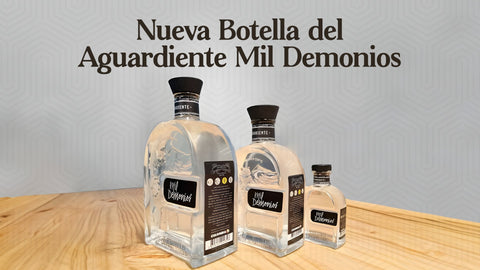 Nueva Botella del Aguardiente Mil Demonios - Licores Medellín