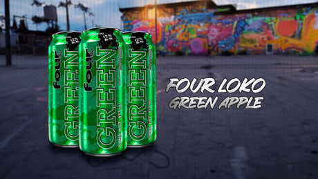 Nuevo Four Loko Green Apple - Manzana Verde - Licores Medellín