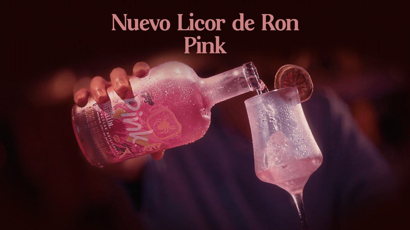 Nuevo Licor de Ron Medellín Pink - Licores Medellín