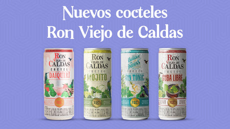 Nuevos cocteles Ron Viejo de Caldas, Listos para Consumir - Licores Medellín
