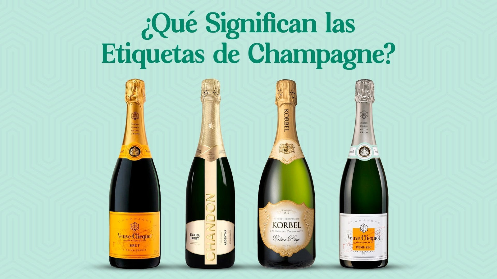 ¿Qué significa Brut Nature, Brut, Demisec, Seco? - Licores Medellín