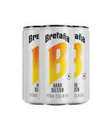 3 Pack de Bretaña Hard Seltzer Piña Colada - 269ml