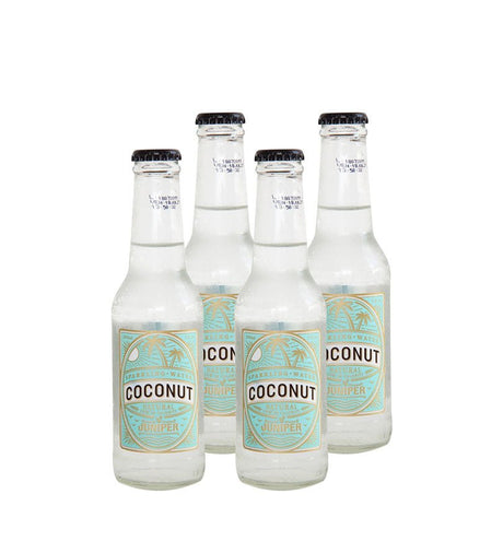 4 Pack Soda Saborizada Coconut Juniper - 200cc - Licores Medellín