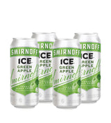 4 Pack Coctel Smirnoff Ice Apple - 250cc