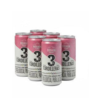 6 pack Cerveza 3 Cordilleras Rose Lata - 269cc - Licores Medellín