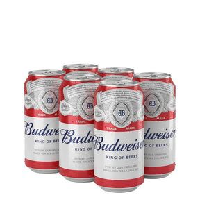 6 Pack Cerveza Budweiser Lata - 269CC - Licores Medellín