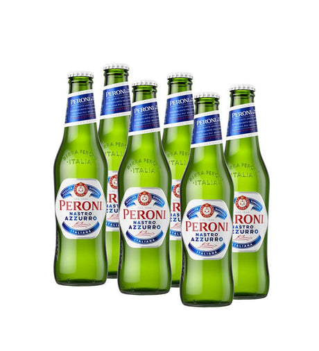 6 Pack Cerveza Peroni Vidrio - 330ml - Licores Medellín