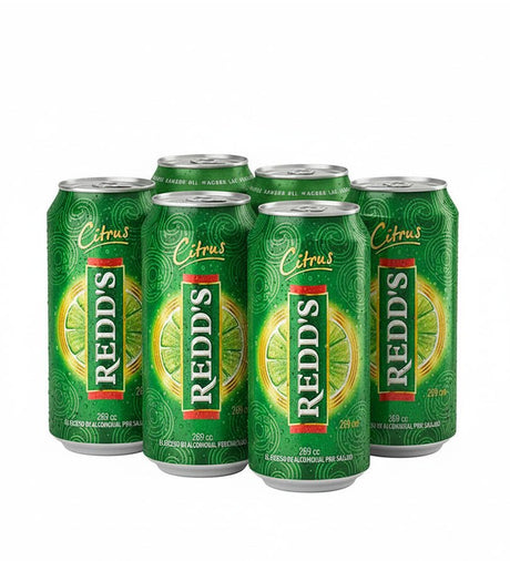 6 Pack Cerveza Redd's Lata - 269ml - Licores Medellín