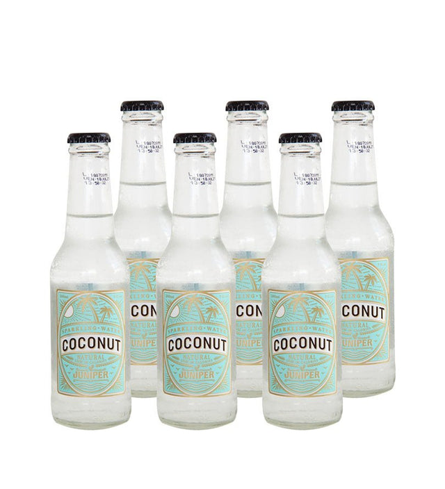 6 Pack Soda Saborizada Coconut Juniper - 200cc - Licores Medellín