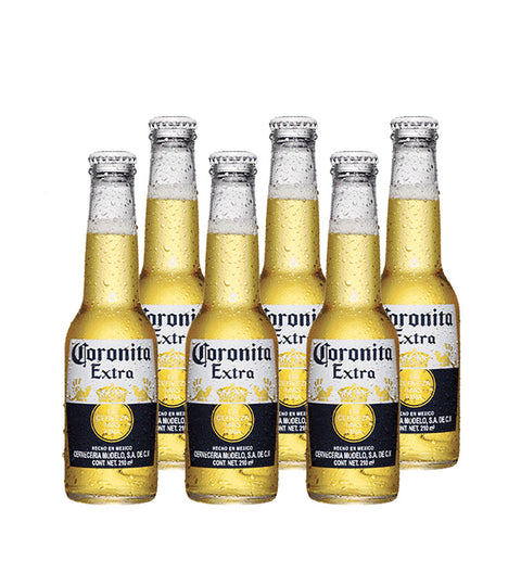 6 Pack Coronita Extra Beer - 210cc