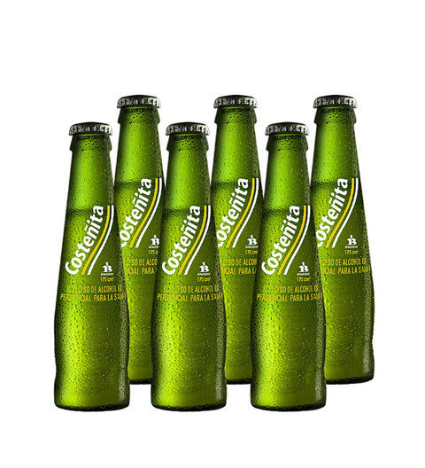 6 Pack Costeñita Beer - 175cc